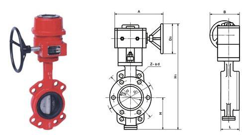 信号蝶阀厂家 信号蝶阀厂家